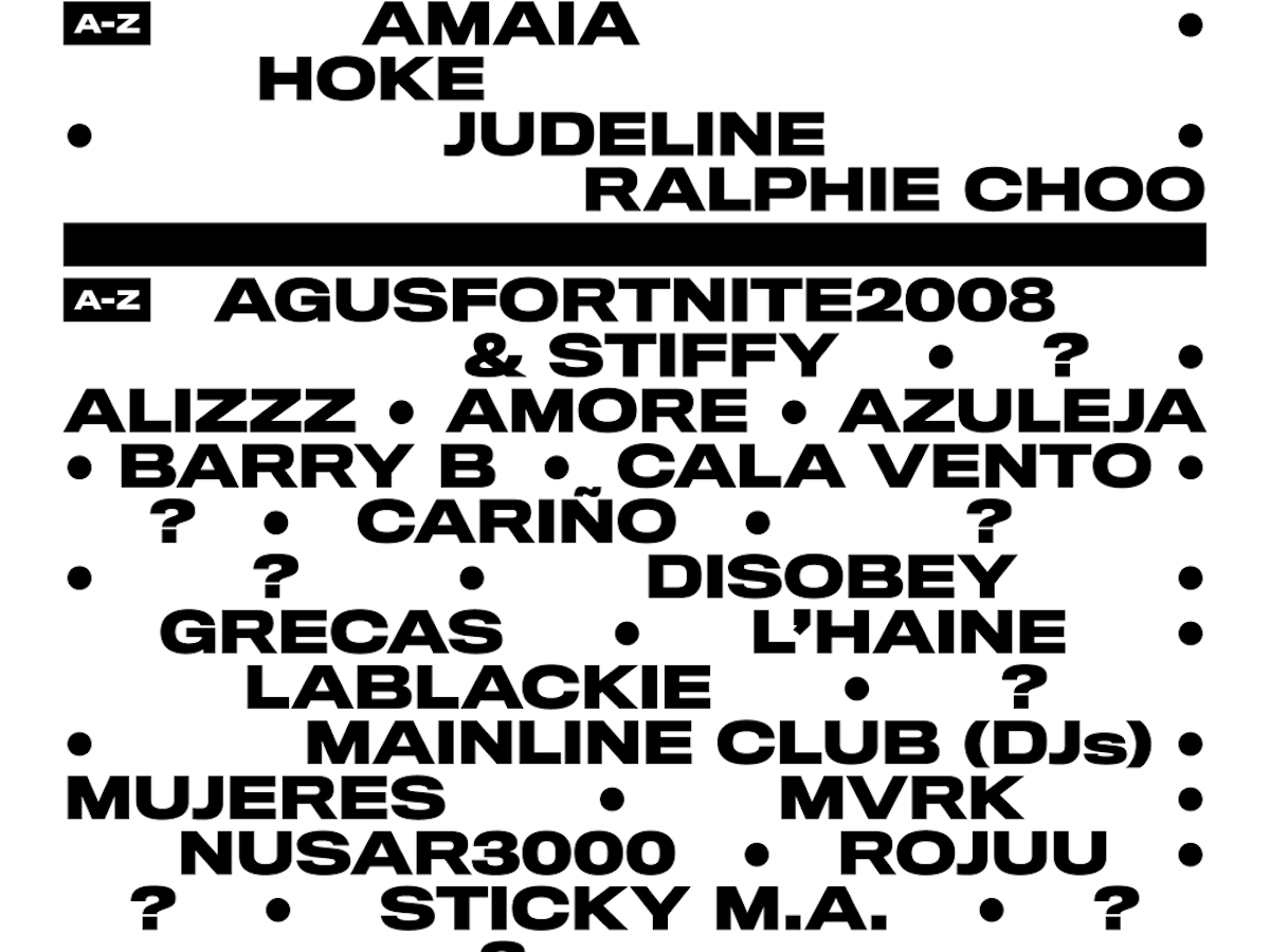 cartel festival b amaia